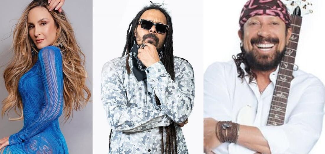 Claudia Leitte, Falcão e Bell Marques estão entre as atrações do Parador 2022