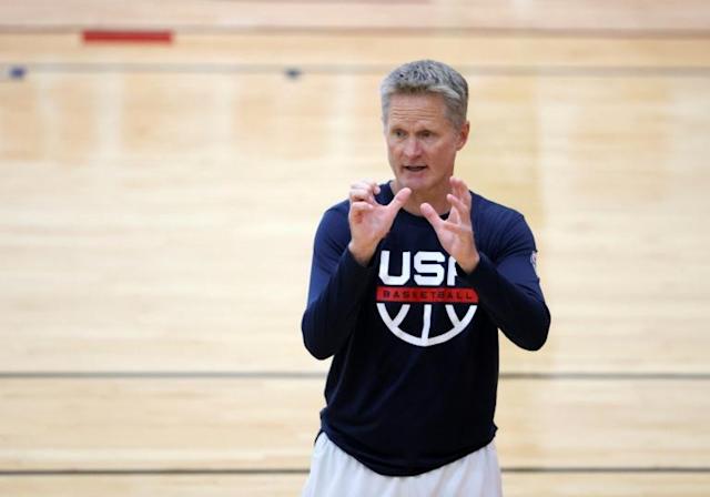 Steve Kerr, treinador do Golden State Warriors, vai comandar a seleção de basquete dos Estados Unidos 