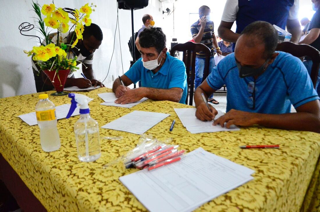 Ação para recebimento de currículo 