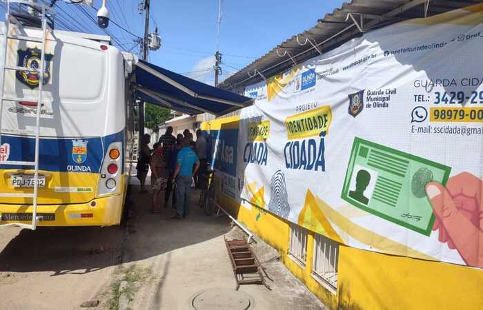 Ônibus itinerante para emissão de documento