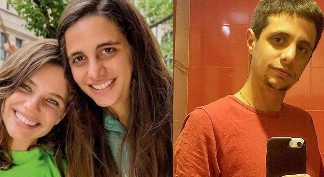 Bruna e Juca, que usava o nome de batismo de Priscila Visman