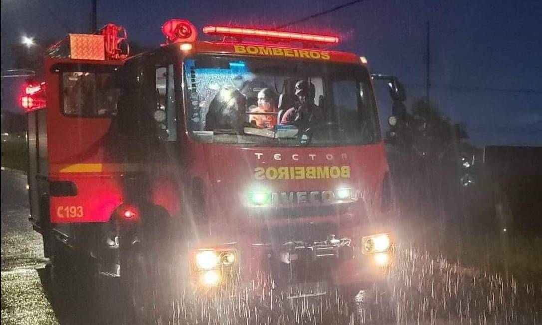 Bombeiros tentaram socorrer a crianças mas ela já estava morta 