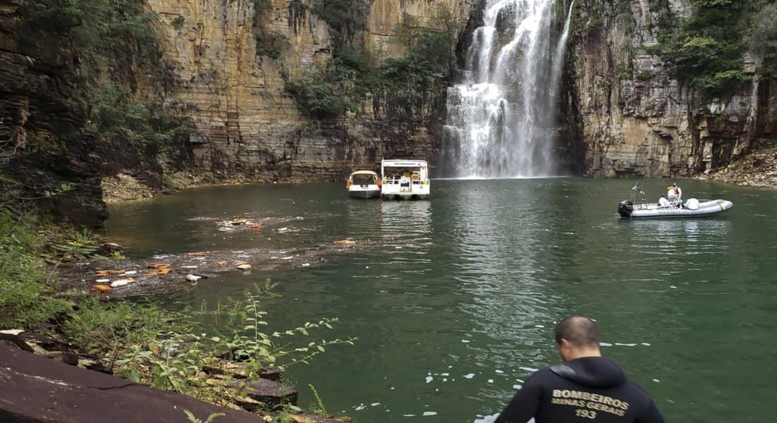 A tragédia ocorreu em uma das principais atrações turísticas de Capitólio (MG), localizado a cerca de 290 quilômetros de Belo Horizonte