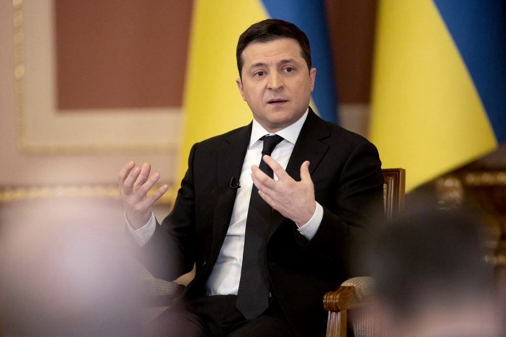 Presidente da Ucrânia, Volodimir Zelensky