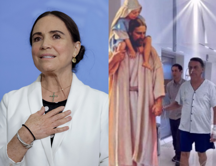 "Me disseram que é 'FAKE'. Mas eu não acreditei. É vero !  Pra mim é vero!", comentou a atriz