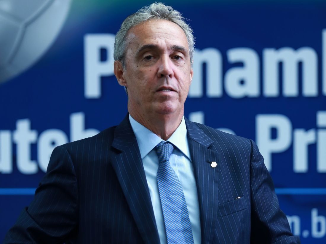 Evandro Carvalho, presidente da FPF