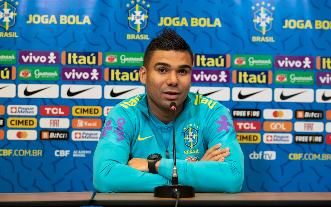 Casemiro, volante da Seleção Brasileira e do Real Madrid