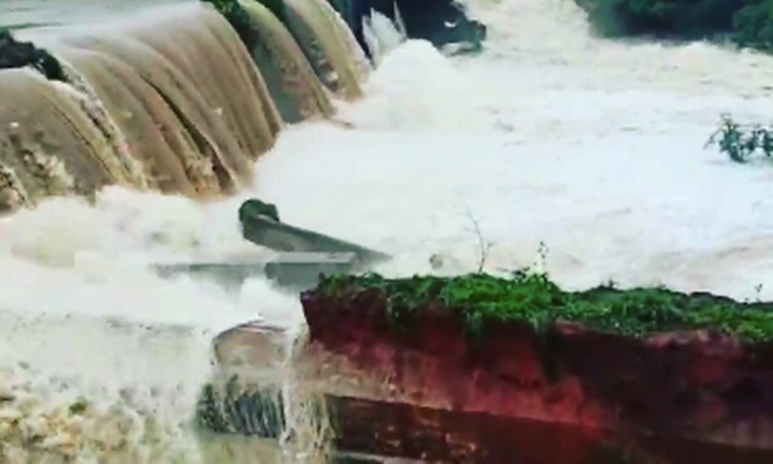 Barragem perto de romper em MInas Gerais