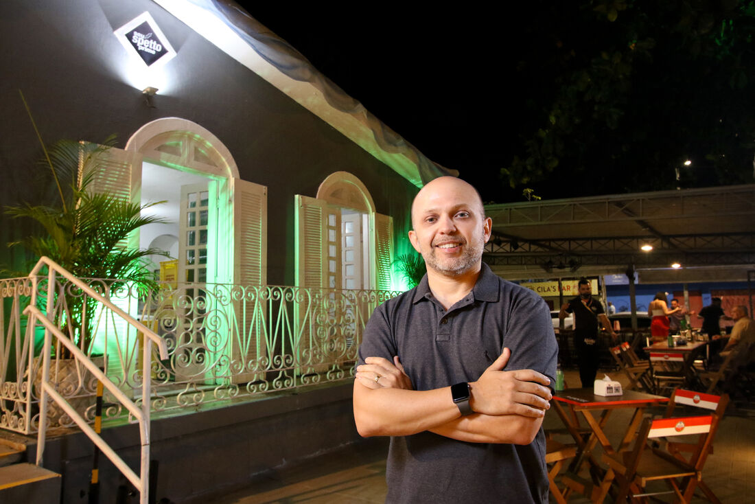 Sem trabalho, Rosemberg Lima se uniu a dois sócios para abrir o Seu Spetto