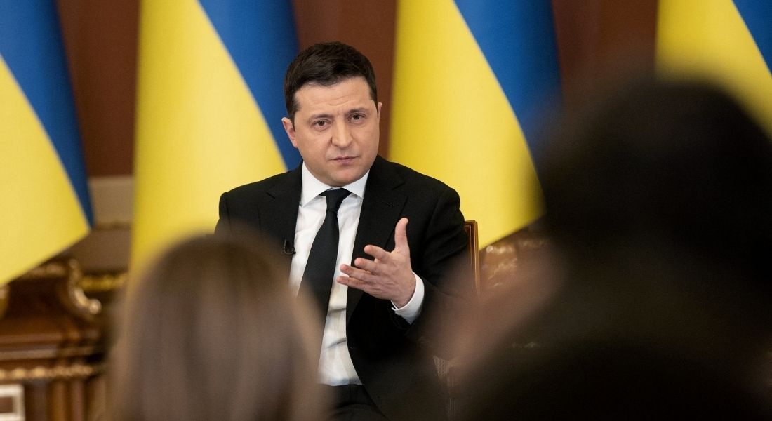 Presidente da Ucrânia, Volodymyr Zelensky