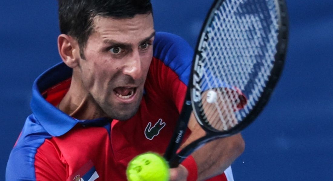 Tenista sérvio Novak Djokovic