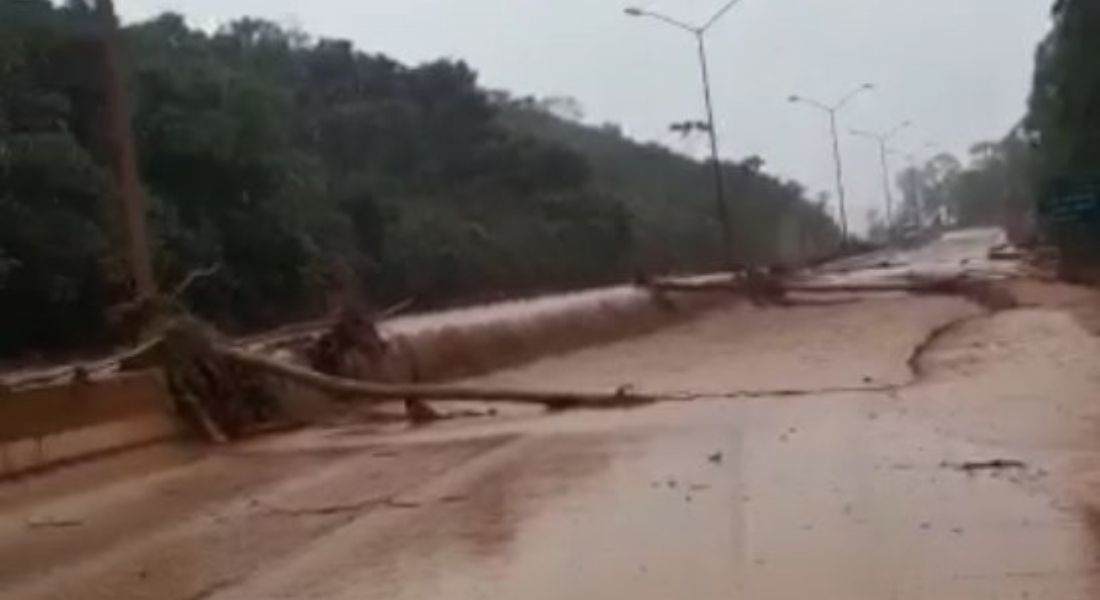 Estragos deixados pelas fortes chuvas em Minas Gerais