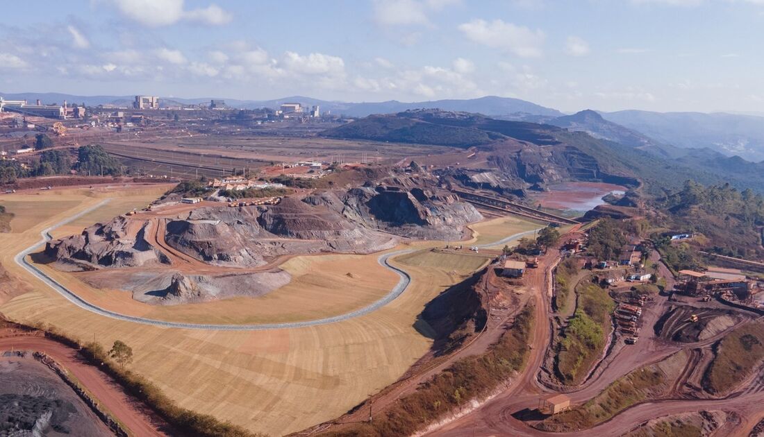 Barragem Fernandinho, no município de Rio Acima, em Minas Gerais