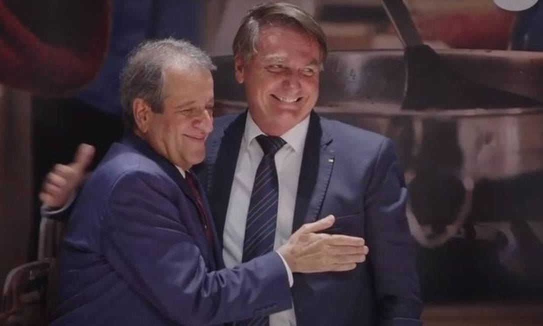 Valdemar Costa Neto e Jair Bolsonaro