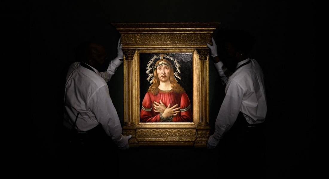 Segundo os especialistas citados pela Sotheby's, a pintura data do início do século XVI