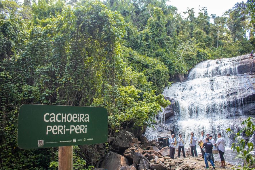 Cachoeira Peri-Peri, em São Benedito do Sul