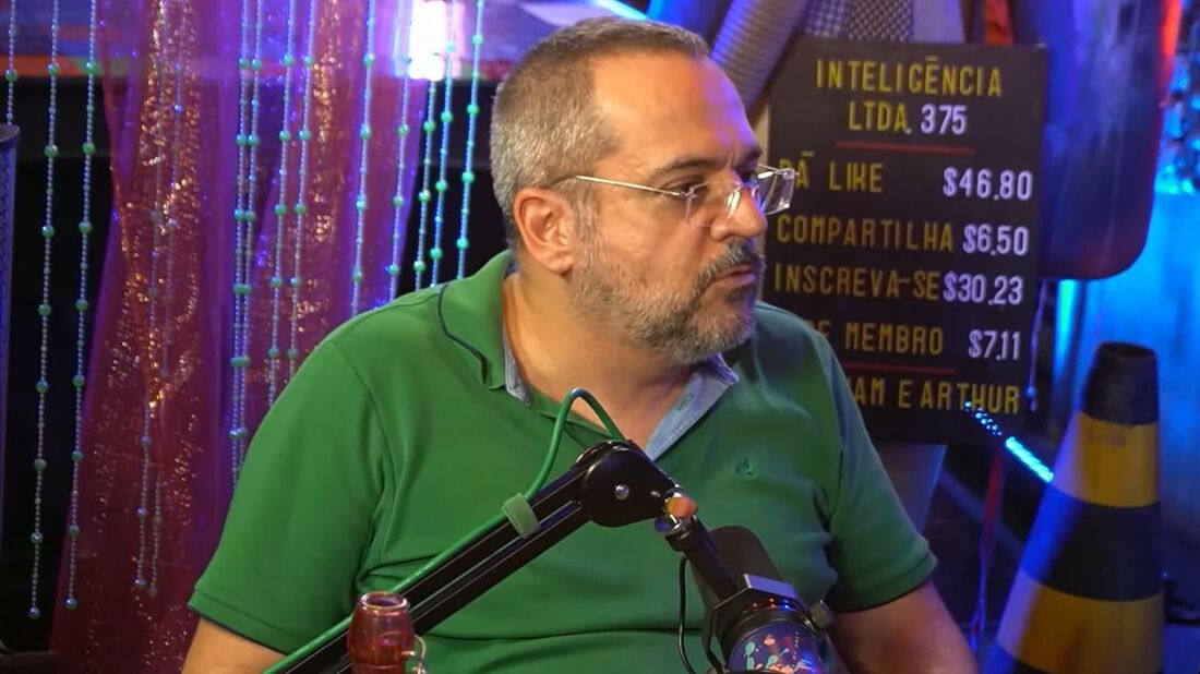 Ex-ministro da Educação Abraham Weintraub em entrevista ao podcast 'Inteligência Ltda'