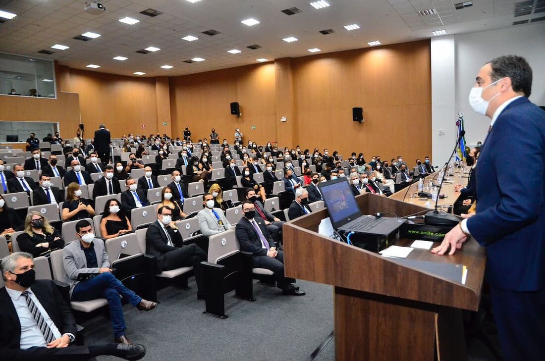 Paulo Câmara na Aula Magna dos Cursos de Formação