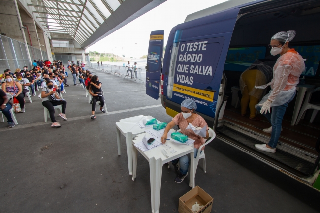 Unidade móvel do TestaPE