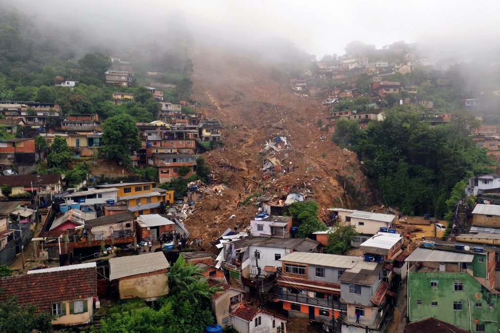 Temporal causou tragédia em Petrópolis