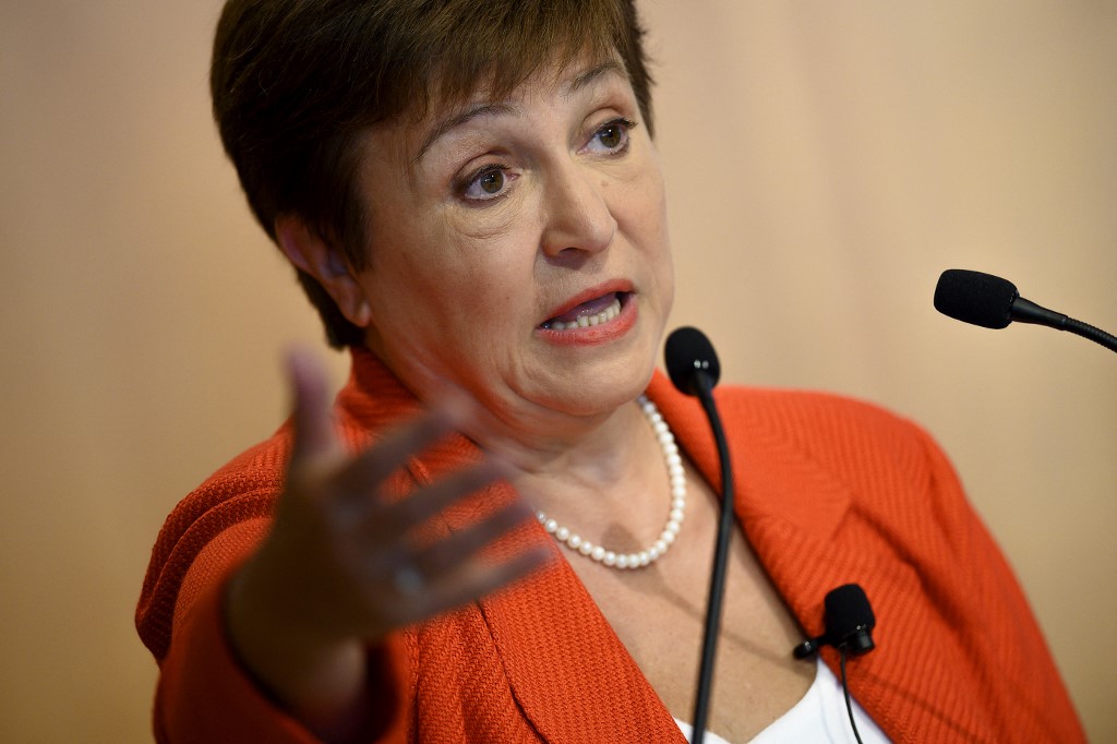 Diretora-geral do FMI, Kristalina Georgieva