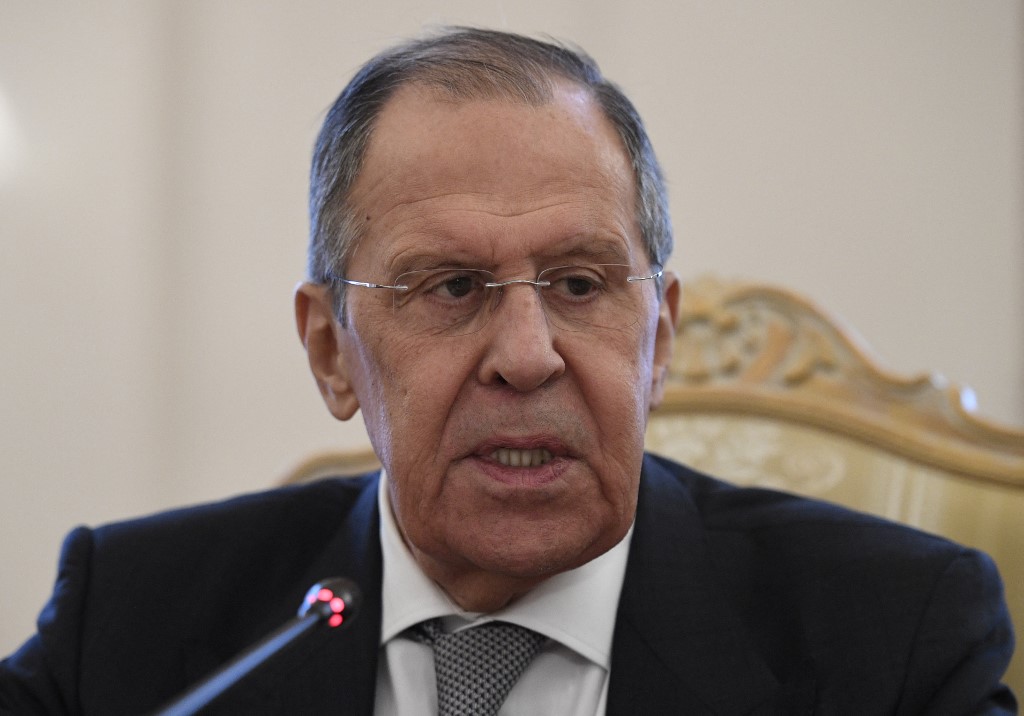 Chanceler russo Sergey Lavrov