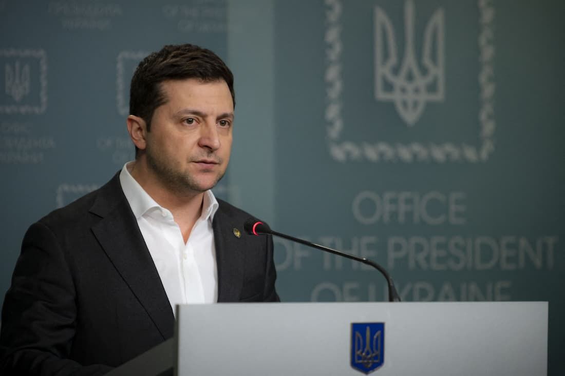 Volodymyr Zelensky, presidente da Ucrânia