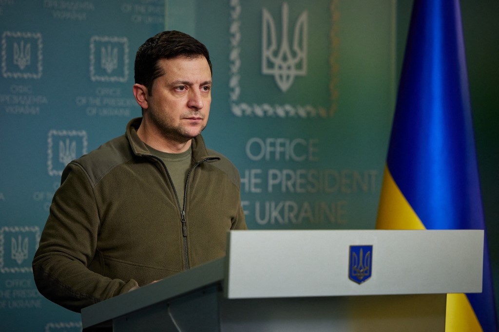 Presidente da Ucrânia, Volodymyr Zelensky