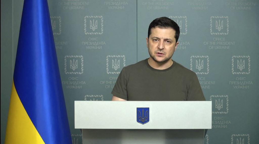 Presidente da Ucrânia, Volodimir Zelensky