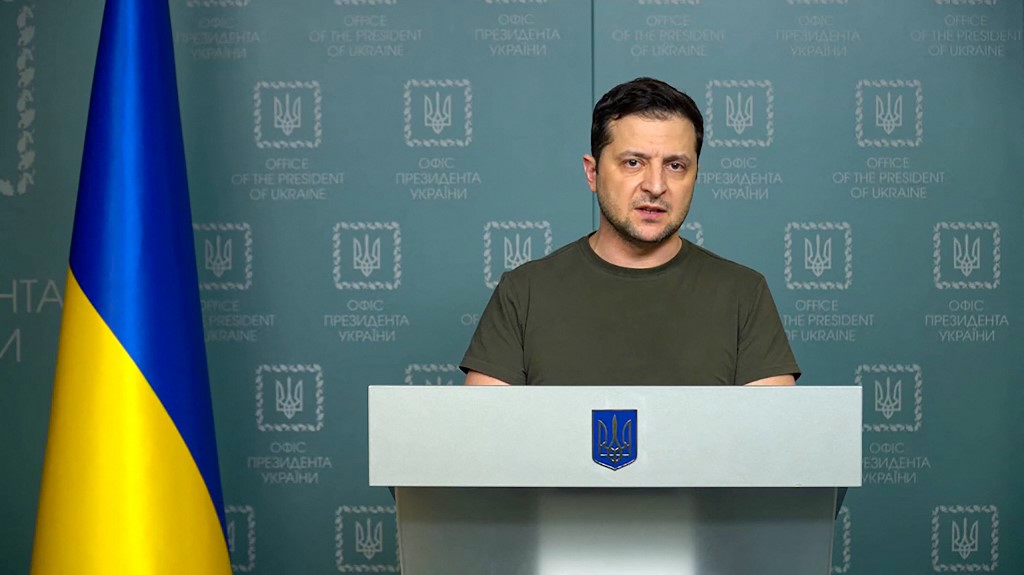 Presidente da Ucrânia, Volodimir Zelensky