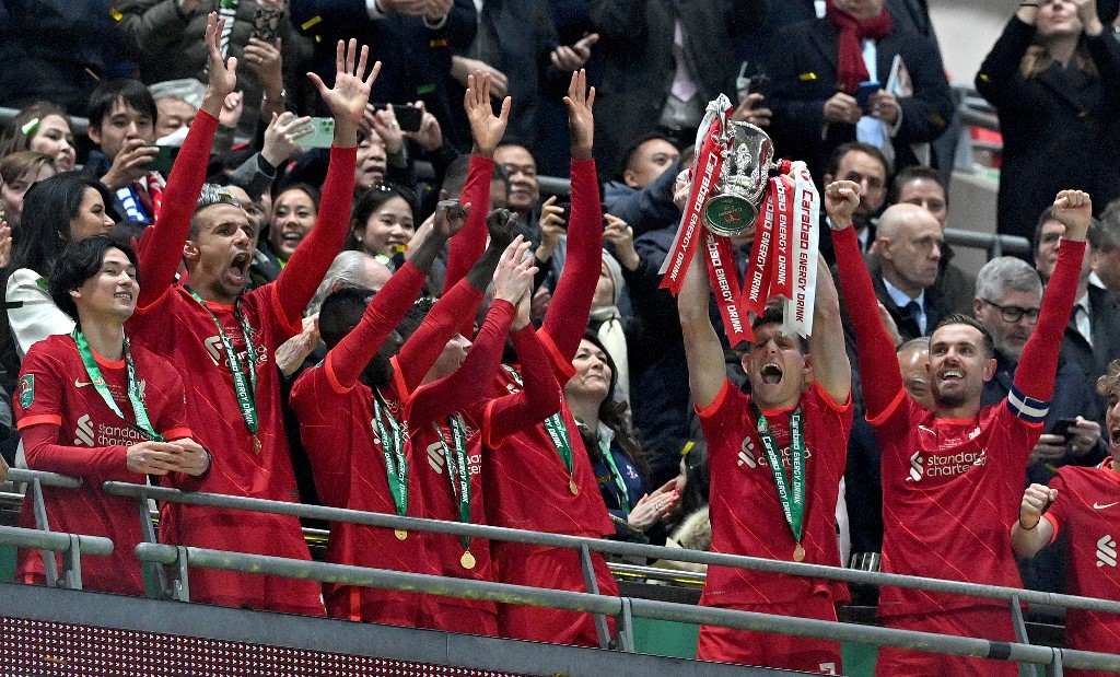 Liverpool é campeão da Copa da Liga Inglesa