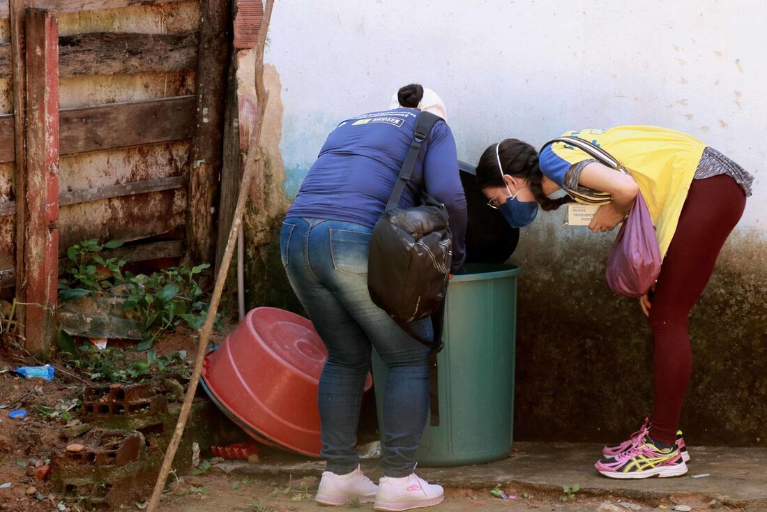 Mutirão de arbovirose nos bairros de Iputinga e do Pina