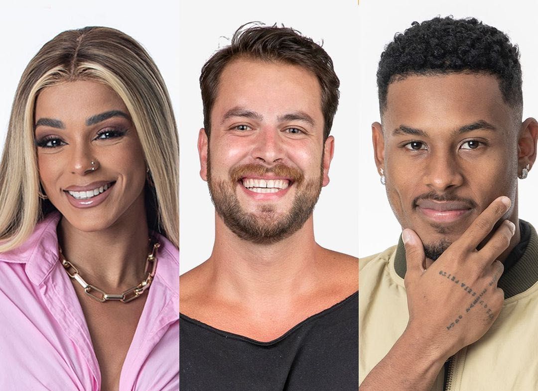 Brunna, Gustavo e Paulo André, os emparedados da semana no BBB22