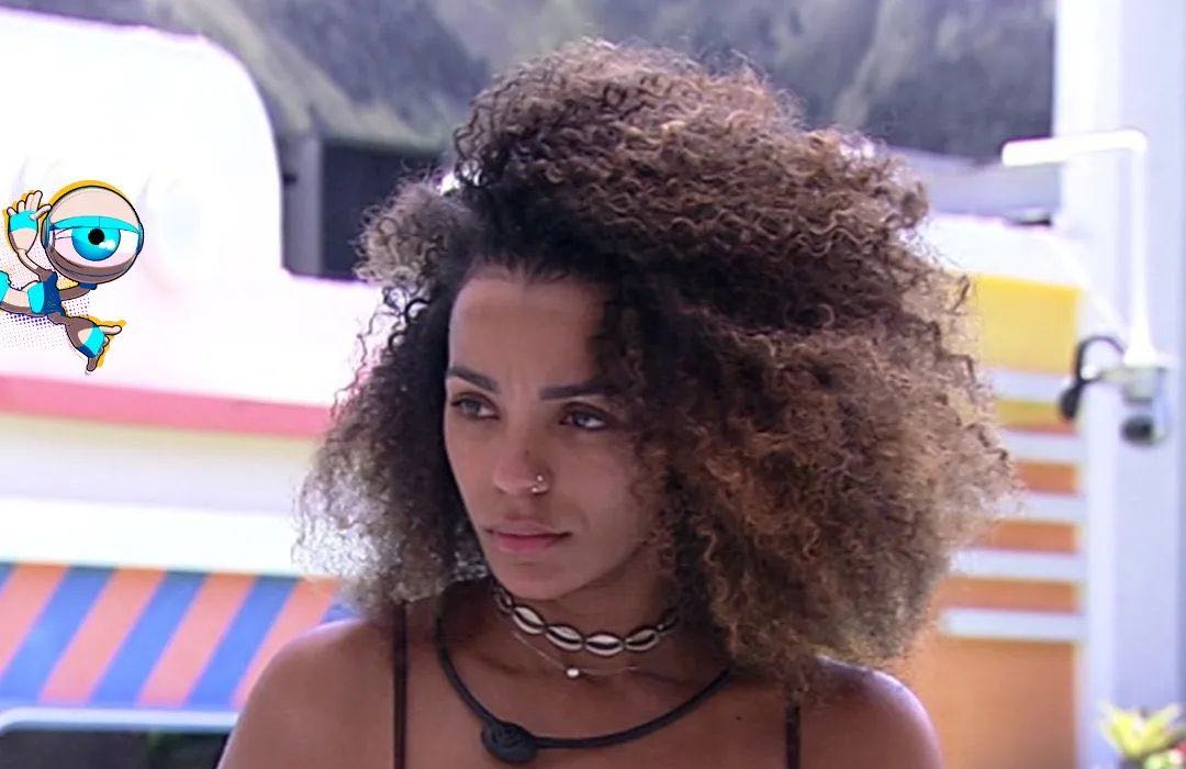 Brunna Gonçalves adotou os cachos naturais no BBB22