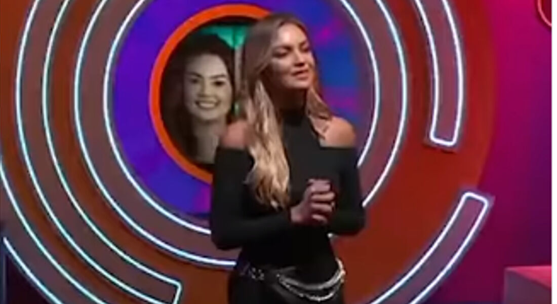 Bárbara no programa 'BBB A Eliminação', do Multishow