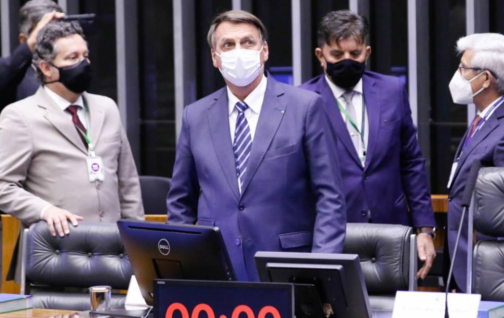 Bolsonaro na abertura dos trabalhos legislativos no Congresso