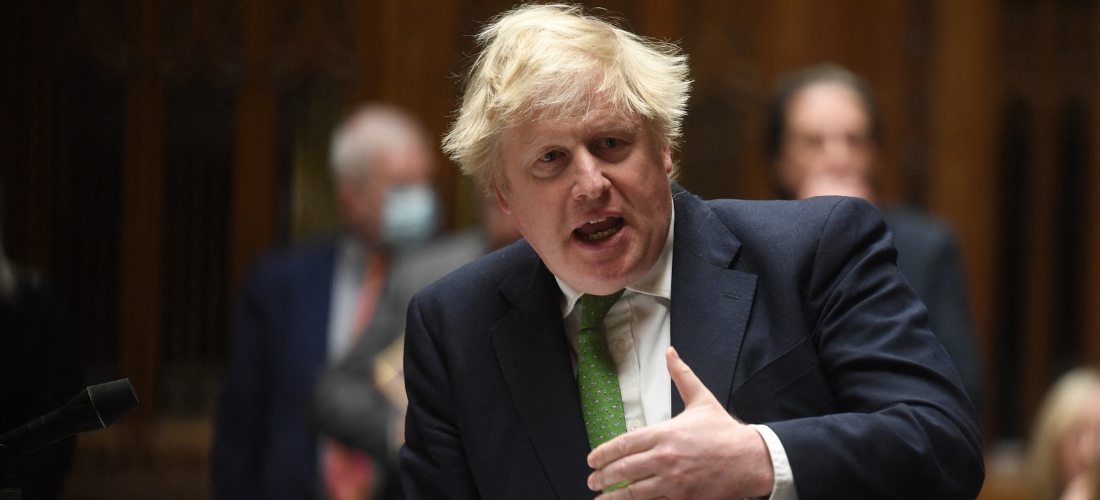 Primeiro-ministro britânico Boris Johnson 