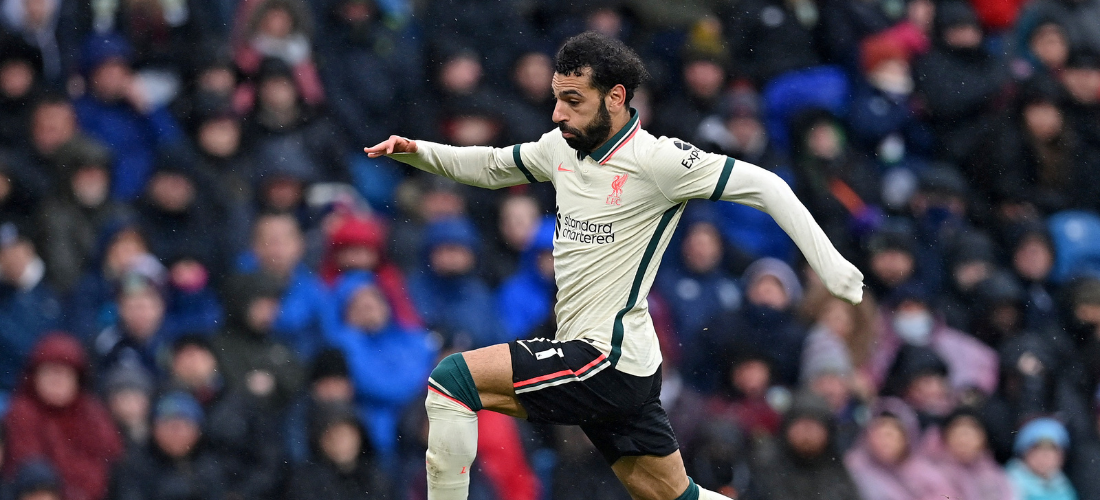 Salah no último jogo pelo Liverpool