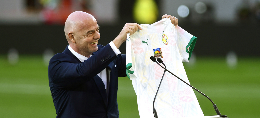 Gianni Infantino, o presidente da FIFA