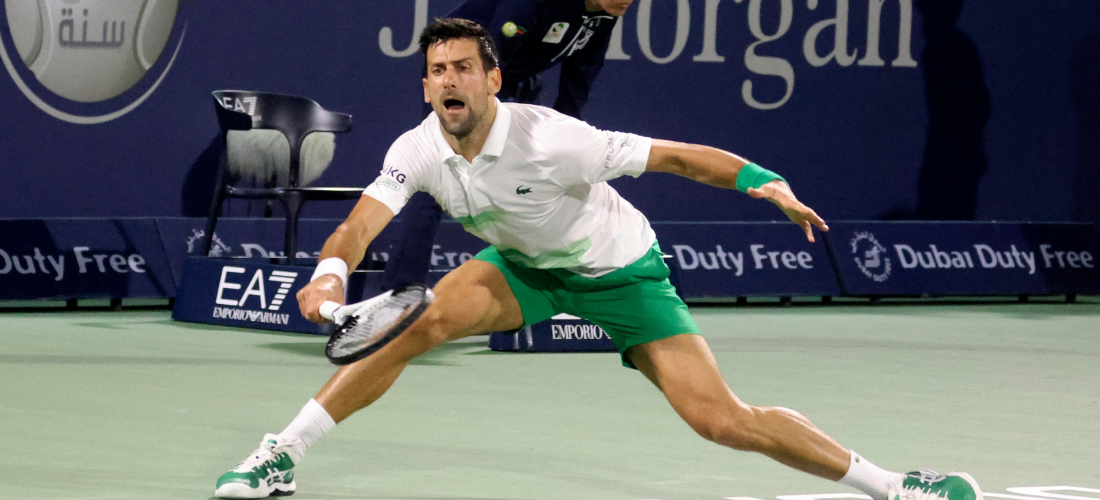 Tenista sérvio Novak Djokovic se classificou para as quartas de final no torneio ATP em Dubai