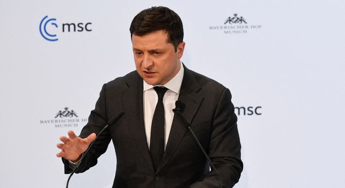 Volodymyr Zelensky, presidente da Ucrânia