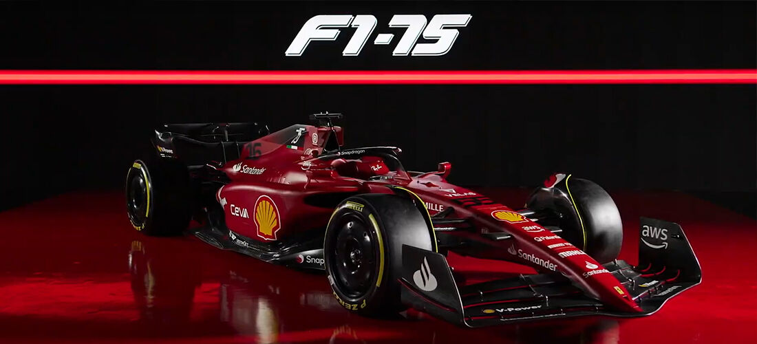 F1-75, carro utilizado pela Ferrari na temporada 2022 da Fórmula 1