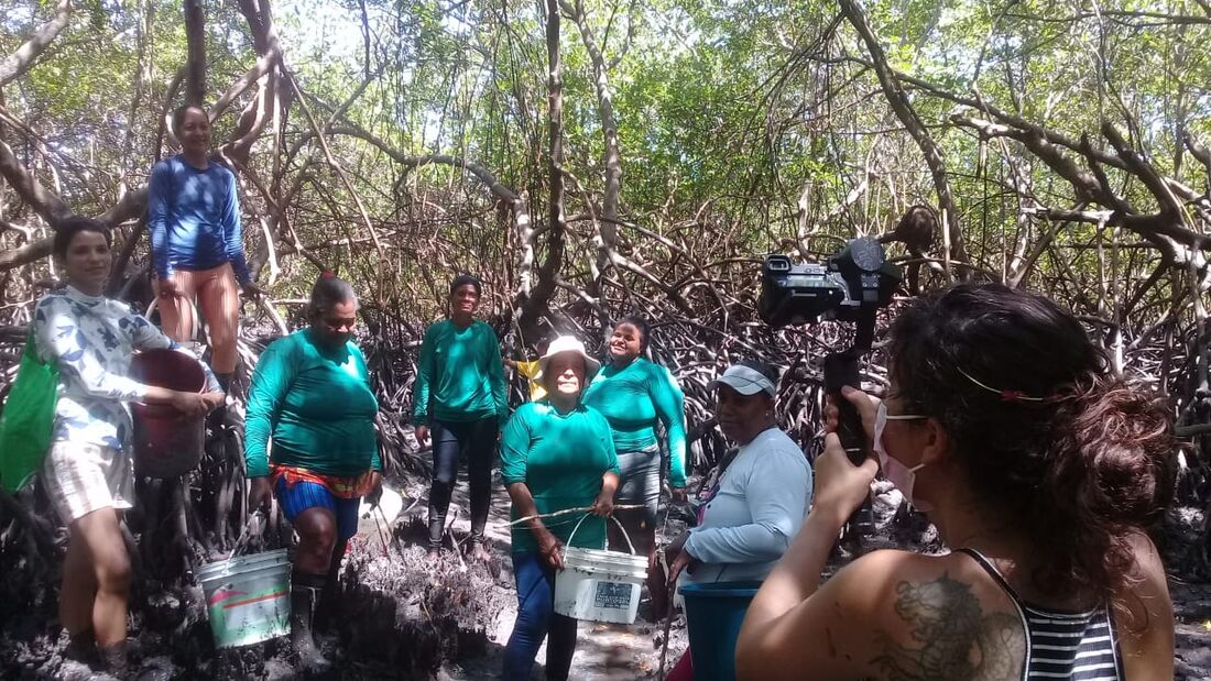 Clipe é resultado do Projeto Mangue Mulher que contemplou 45 pescadoras de Ipojuca