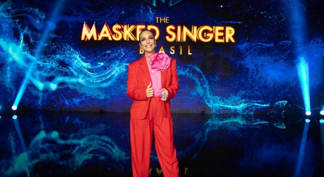 Ivete Sangalo, apresentadora do "The Masked Singer Brasil",  da Globo