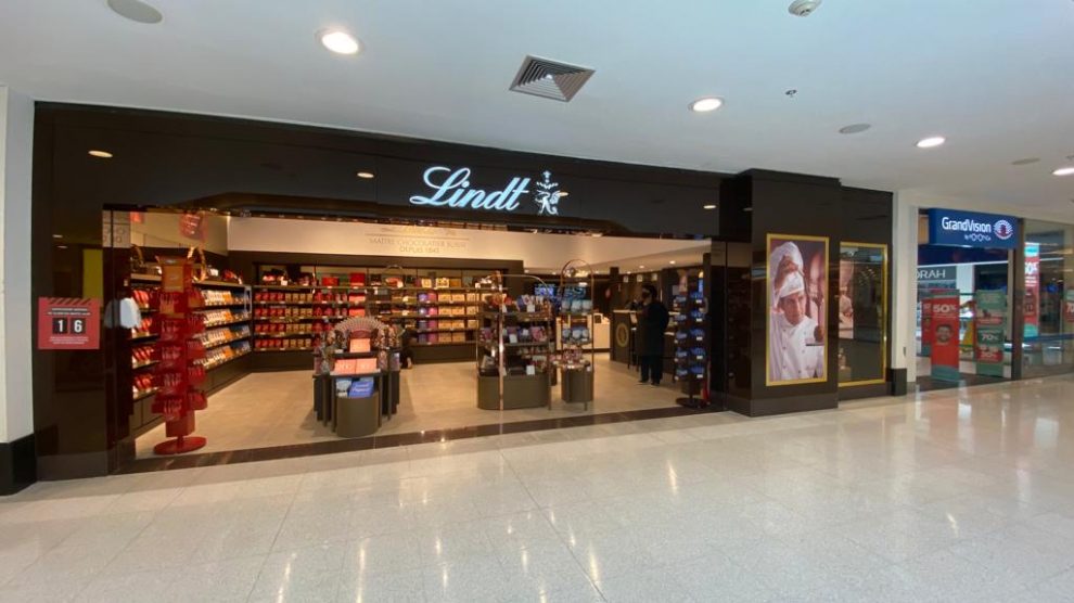 Loja da Lindt no Shopping Recife