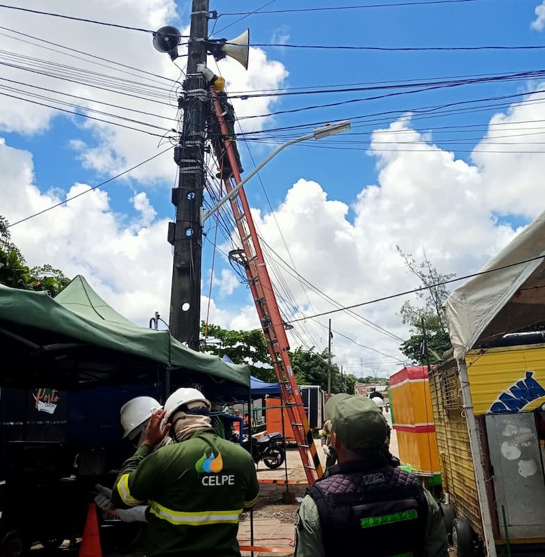 A ação foi realizada no último sábado (5) pela distribuidora Neoenergia de Pernambuco em parceria com a Polícia Militar