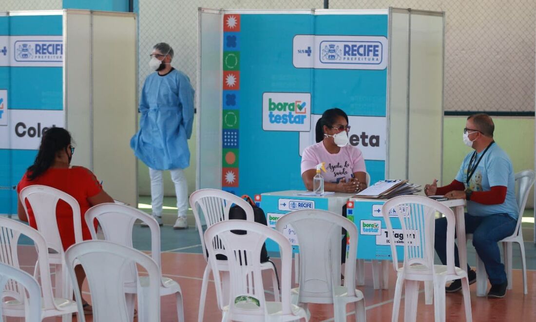 Centro de testagem do COMPAZ Dom Helder Câmara