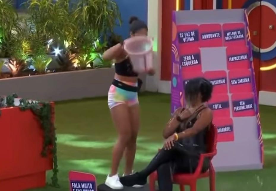 Maria em episódio contra Natália durante Jogo da Discórdia no BBB22