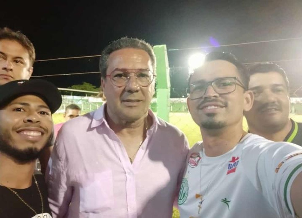 Luxemburgo, no estádio do Ribeirão, acompanhando Tocantinópolis x Náutico