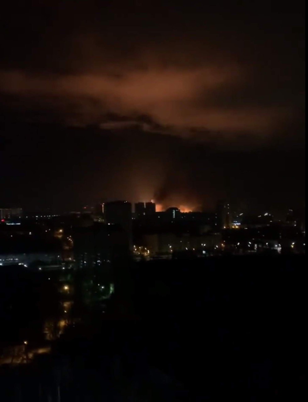 Explosões em Kiev, capital da Ucrânia